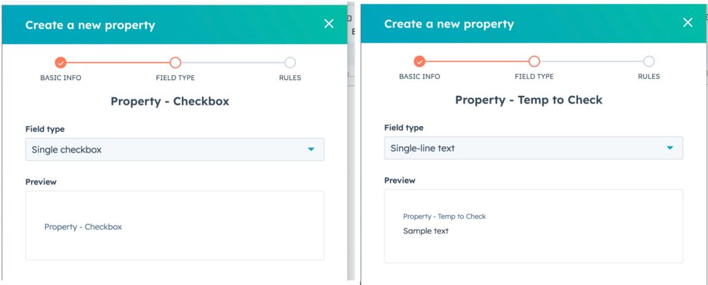 Create two new fields, a checkbox, and a temporary holding field.